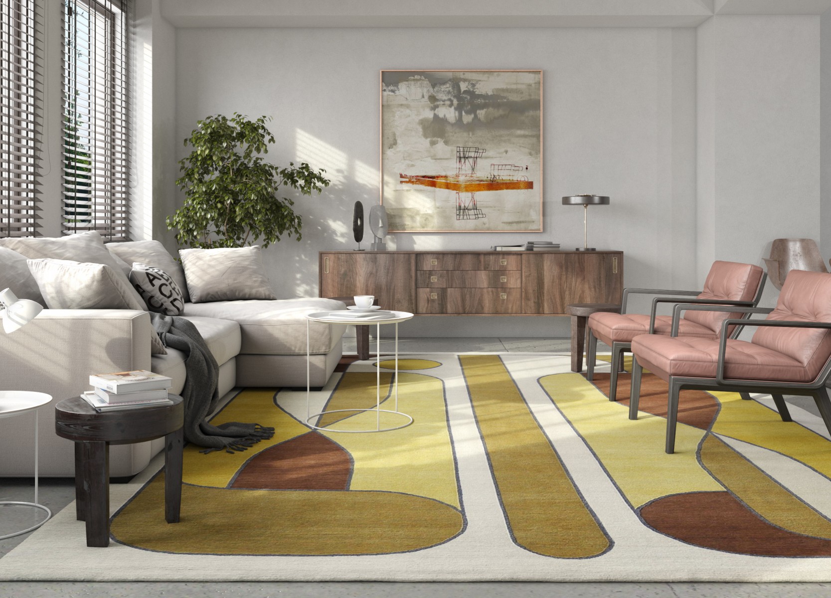 Roma Poppy Rug | Erik Lindström
