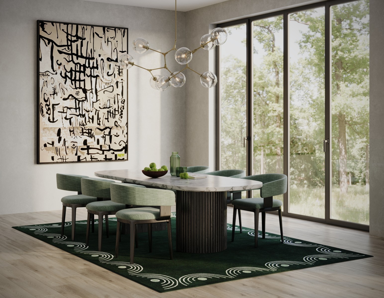 Voyeur Bronze + Mocha Rug | Erik Lindström
